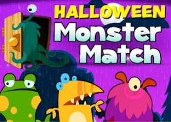 Play Halloween Monsters Match online for free at PlotyGames