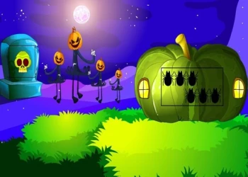 Play Halloween Pumpkin Forest Escape online for free at PlotyGames