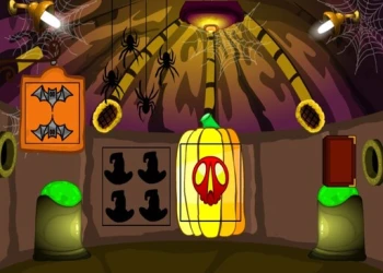 Play Halloween Village Escape online for free at PlotyGames