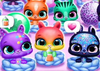 Play Hatch Cute Bunnies online for free at PlotyGames