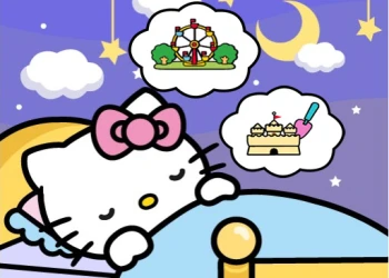Hello Kitty Good Night - Free girls game online at plotygames