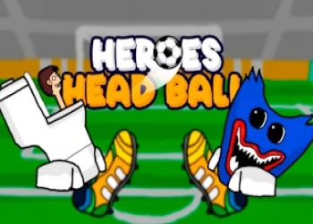 Heroes Head Ball - Free sports game online at plotygames