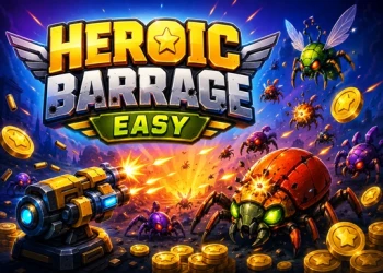 Play Heroic Barrage Easy online for free at PlotyGames