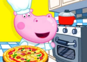 Play Hippo Pizza Maker online for free at PlotyGames