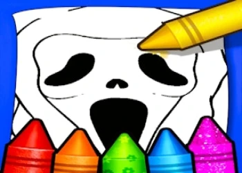 Horror Movies Coloring Pages - Free horror game online at plotygames