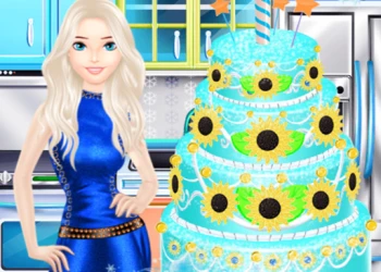 Play How To Make A Ice Themed Cake online for free at PlotyGames