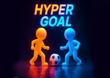 Hyper Goal - Free soccer game online at plotygames