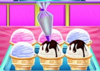 Ice Cream Cone Maker - Free girls game online at plotygames