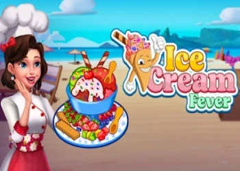 Ice Cream Fever - Cooking Game - Free cooking game online at plotygames
