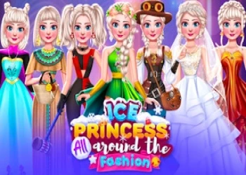 Play Ice Princess All Around The Fashion online for free at PlotyGames