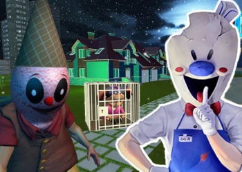 Ice Scream Scary Neighbor Horror  - Free action game online at plotygames