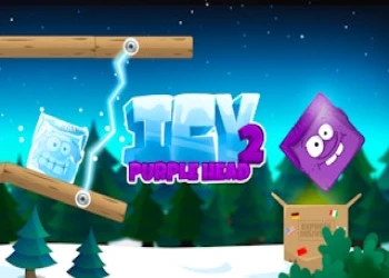 Play Icy Purple Head 2 online for free at PlotyGames