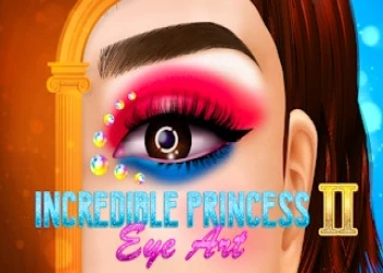 Incredible Princess Eye Art 2 - Free kids game online at plotygames