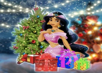 Jasmine | Aladdin Christmas Sweater Design - Free girls game online at plotygames