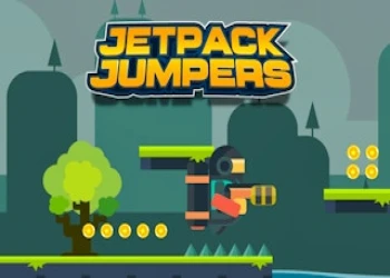 Jetpack Jumpers - Free action game online at plotygames