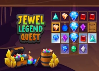 Jewel Legend Quest - Free jewel game online at plotygames