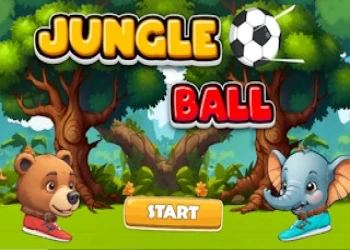 Jungle Ball - Free soccer game online at plotygames