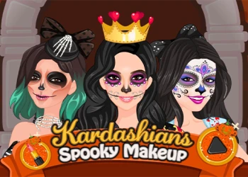 Play Kardashians Spooky Makeup online for free at PlotyGames
