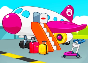 Play Kids Airport Adventure Game online for free at PlotyGames