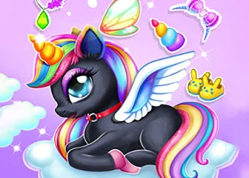 Play Kids Unicorn Dress Up online for free at PlotyGames