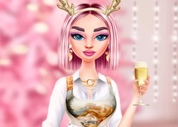 Play Kikis Pink Christmas online for free at PlotyGames