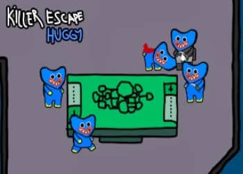Killer Escape Huggy - Free action game online at plotygames