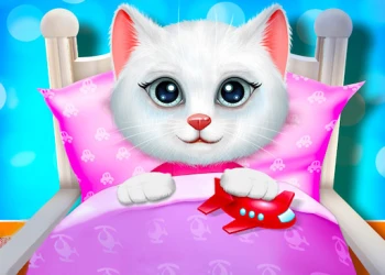 Play Kitty Bedtime Activities online for free at PlotyGames