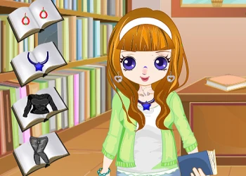 Play Library Girl Dressup online for free at PlotyGames