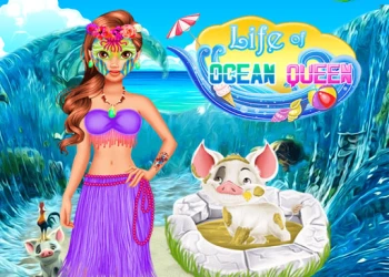 Life of ocean Queen - Free girls game online at plotygames