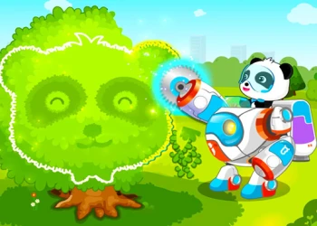 Play Little Panda Green Guard online for free at PlotyGames