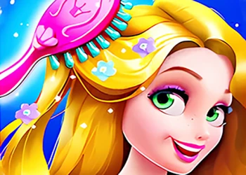 Play Long Hair Princess Salon online for free at PlotyGames