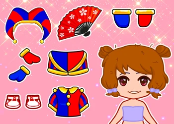 Play Lovely Doll Dress Up Game online for free at PlotyGames