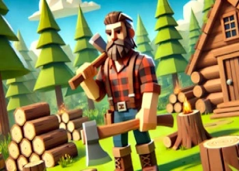 Lumberjack Idle - Free idle game online at plotygames