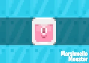 Marshmello Monster - Free monster game online at plotygames