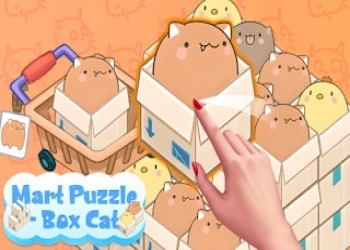 Mart Puzzle Box Cat - Free match-3 game online at plotygames