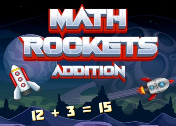 Play Math Rockets Addition online for free at PlotyGames