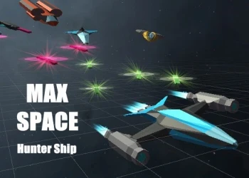 Max Space - Hunter Ship - Free shooting game online at plotygames