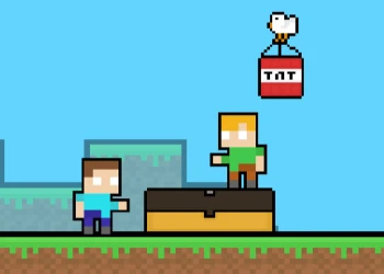 Play MCraft TNT 2 Player Game online for free at PlotyGames