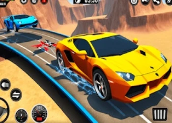 Play Mega Ramps Car Racing Games 3D online for free at PlotyGames