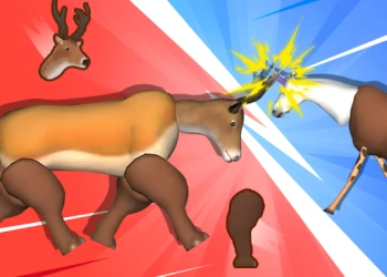 Merge Animals Mutant Fight - Free boys game online at plotygames