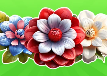 Play Merge Flowers in 2D! online for free at PlotyGames
