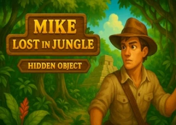 Mike Lost in Jungle - Hidden Object - Free hidden-object game online at plotygames