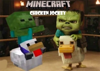 Play Minecraft Chicken Jockey online for free at PlotyGames