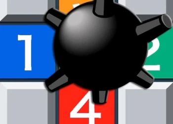 Play Minesweeper Duel online for free at PlotyGames