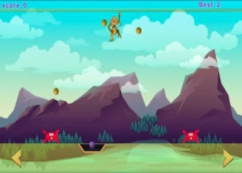 Play Monkey Sky online for free at PlotyGames