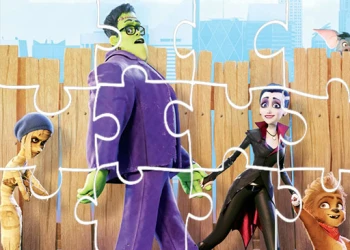 Monster Family Jigsaw - Free boys game online at plotygames