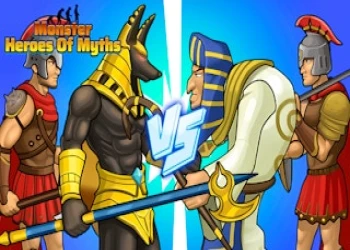 Monster Heroes of Myths - Free battle game online at plotygames