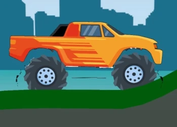 Play Monster Truck Hill Driving 2D online for free at PlotyGames