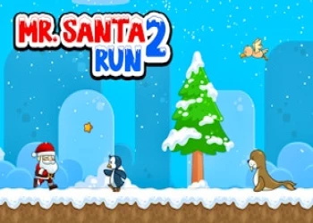 Mr Santa Run 2 - Free addictive game online at plotygames