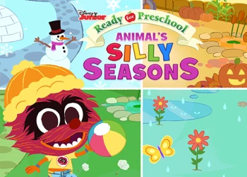 Muppet Babies: Animal Silly Seasons - Free baby hazel game online at plotygames